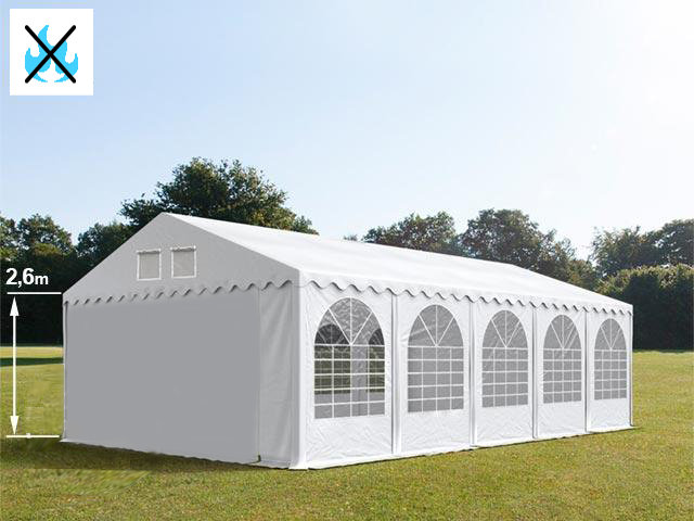 Partytent 5 x 10 x 2.60m (brandwerend)