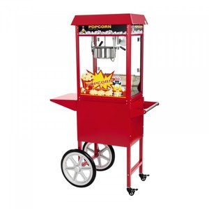 Popcornmachine met kar